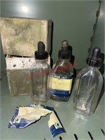 Antique BK solution sample Bottles  (con1)