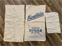 3 Sugar Sacks - Mountain, Canners, and Sea Island