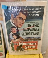 1957 The Midnight Story Movie Poster 57/320 Tony