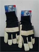Two new large pairs of heavily insulated leather