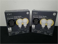 Two new packages of soft white smart bulbs