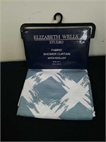 111 new 70x72-in Elizabeth Wells fabric shower