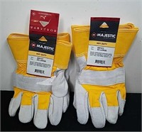 Two new pairs of size XXL heavy duty gloves