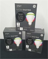 Three new packages of full color smart bulbs