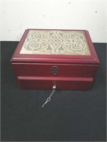 9x 7x 5 in decorative tea box
