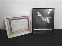 10x 12.5 in and 11x 9.5 in decorative pictures