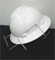Hard hat with display piece