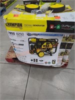 Champion 7850 watts portable generator dual fuel
