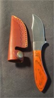 New 7.25” Upsweep Skinner Knife with Sheath