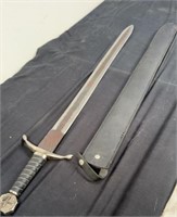 New sword with sheath sword is 34 inches long
