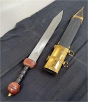 New sword 27 inches long has sheath
