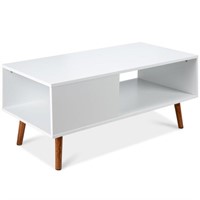 Wooden Mid-Century Modern Coffee Accent Table Fun