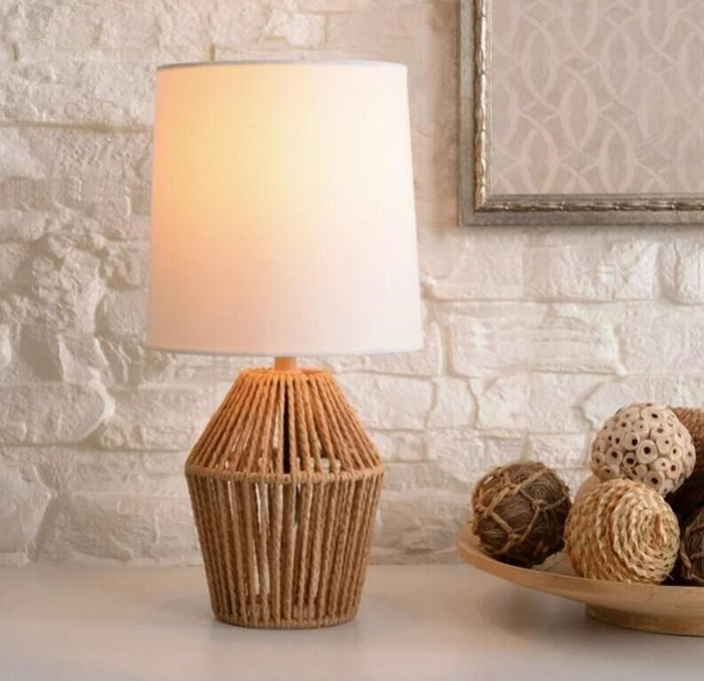 5 Mini Rattan Table Lamps with Shades This Mini Ra