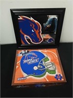 13x11 Boise State mirror and a 350 piece Boise