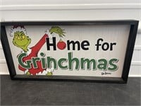 Home for Grinchmas Sign