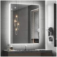 Keonjinn Backlit Mirror Bathroom 36 X 28 Inch Led