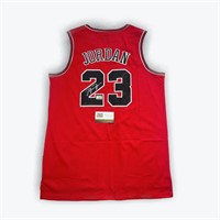 Michael Jordan Signed #23 Bulls Jersey With COA