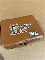 vintage junior shave kit toy case (empty)