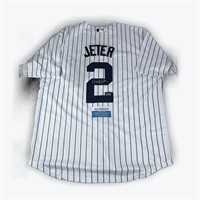 Derek Jeter Autographed Baseball Jersey w/COA
