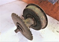 Indian Rear Hub with Brake Drum