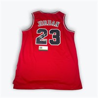 Michael Jordan signed NBA Finals Jersey w/COA