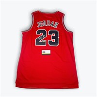 Michael Jordan Signed NBA Finals Jersey w/COA
