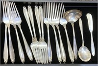 33 Piece Set of International Prelude Sterling Sil