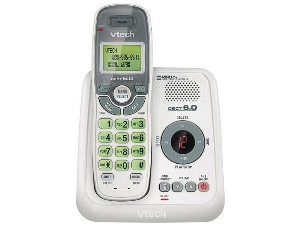 R3043  VTech CS6124 Cordless Phone, White