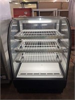 True Refrigerated Deli Case w/ Curved Glass Front