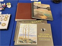 FOUR HARDCOVER BOOKS PERTAINING TO NEVADA