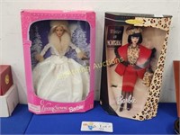 TWO COLLECTIBLE BARBIES