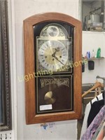 LINDEN WESTMINSTER CHIME WALL CLOCK