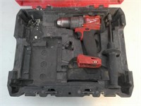 Milwaukee 18v hammer drill, case