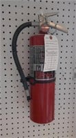 charged fire extinguisher