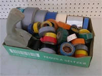 electrical tape, duct tape