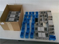 plastic receptacle boxes
