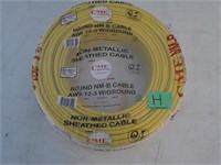 250ft 12-3 wire  H