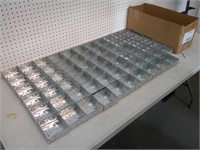 4" square metal outlet boxes