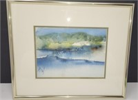 Original Watercolor by Marion Wright