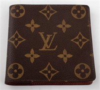 Louis Vuitton Monogram Canvas & Leather Wallet