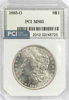 1883-O Morgan Silver Dollar MS-65