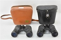 2 Pair Bausch & Lomb Zephyr 9 x 35 Binoculars