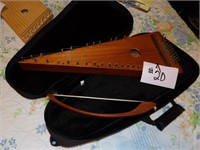 Psaltery and bow with case