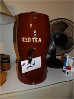 crock Iced Tea dispenser
