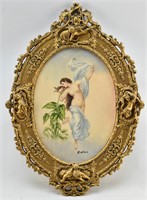 Modesty of Venus, Painting Signed R. Wilson