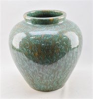 Large Blue and Green Drip Glaze Ceramic Pot