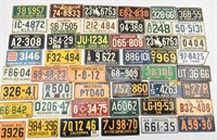 48 Miniature License Plates