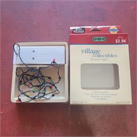 Lemax village collectibles 20 mini lights