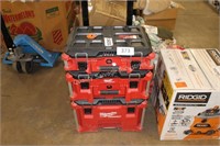 3pc milwaukee packout rolling toolbox
