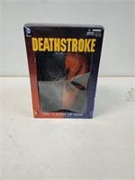 1.  DEATHSTROKE GODS OF WAR MASK AND BOOK  ( NEW